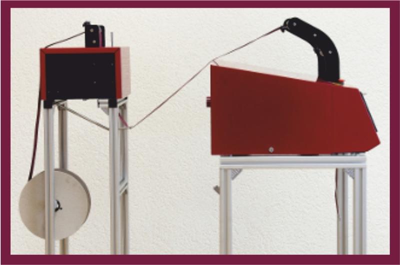 positive Zuführung für elastische Bänder